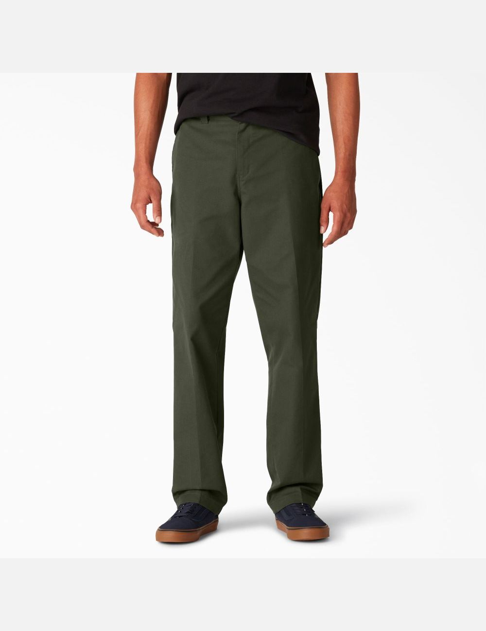 Pantalon De Planche À Roulettes Dickies Slim Fit Vert Olive Vert | 673EOMAWV