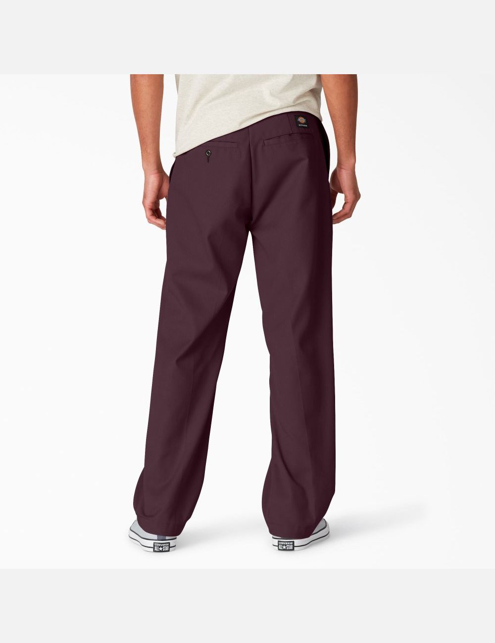 Pantalon De Planche À Roulettes Dickies Regular Fit Twill Bordeaux | 907HJNUAF