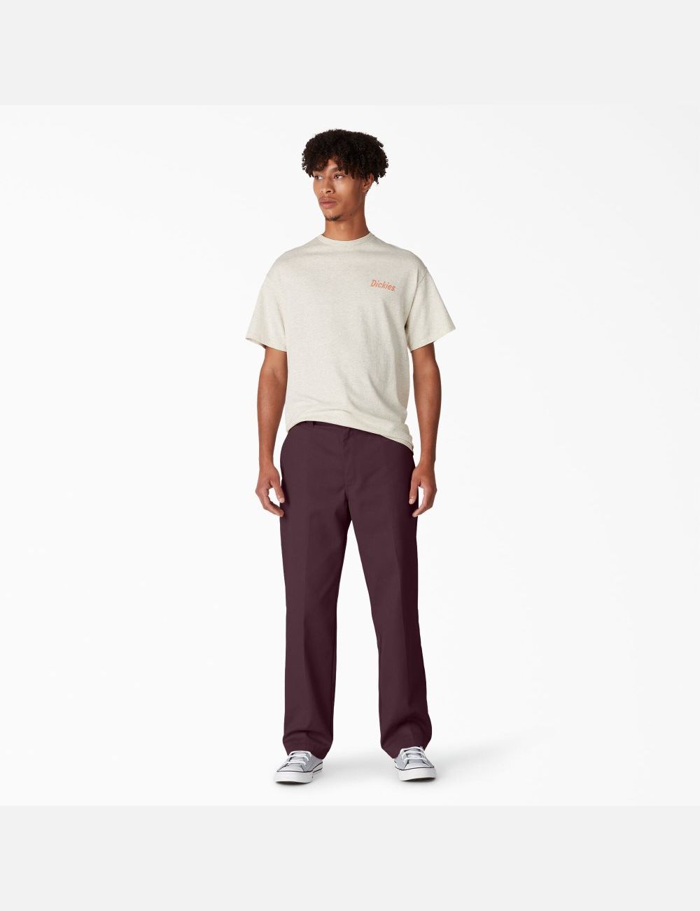 Pantalon De Planche À Roulettes Dickies Regular Fit Twill Bordeaux | 907HJNUAF