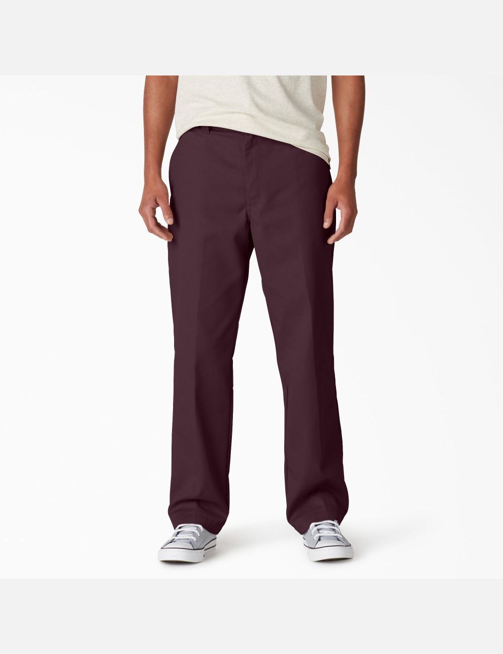 Pantalon De Planche À Roulettes Dickies Regular Fit Twill Bordeaux | 907HJNUAF