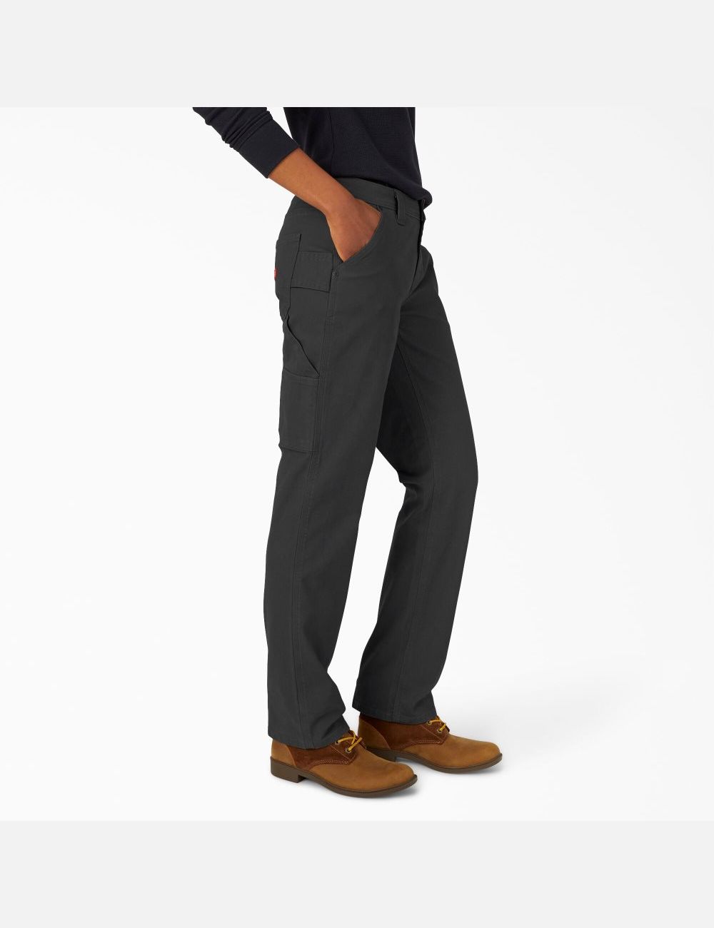 Pantalon De Travail Dickies Duck Carpenter Noir | 481AHELQX