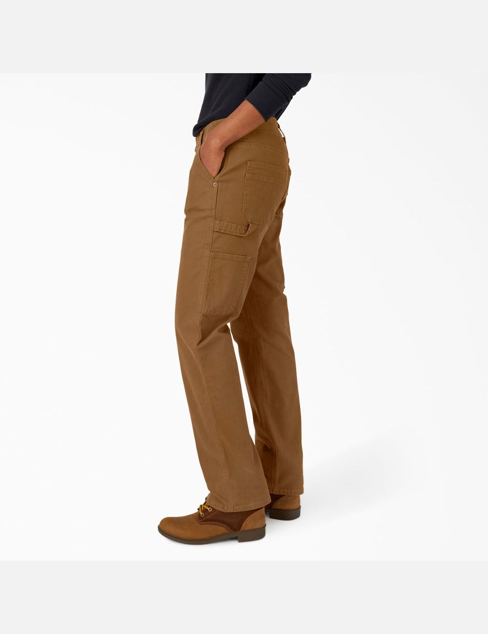 Pantalon De Travail Dickies Duck Carpenter Marron | 940FGSDTJ