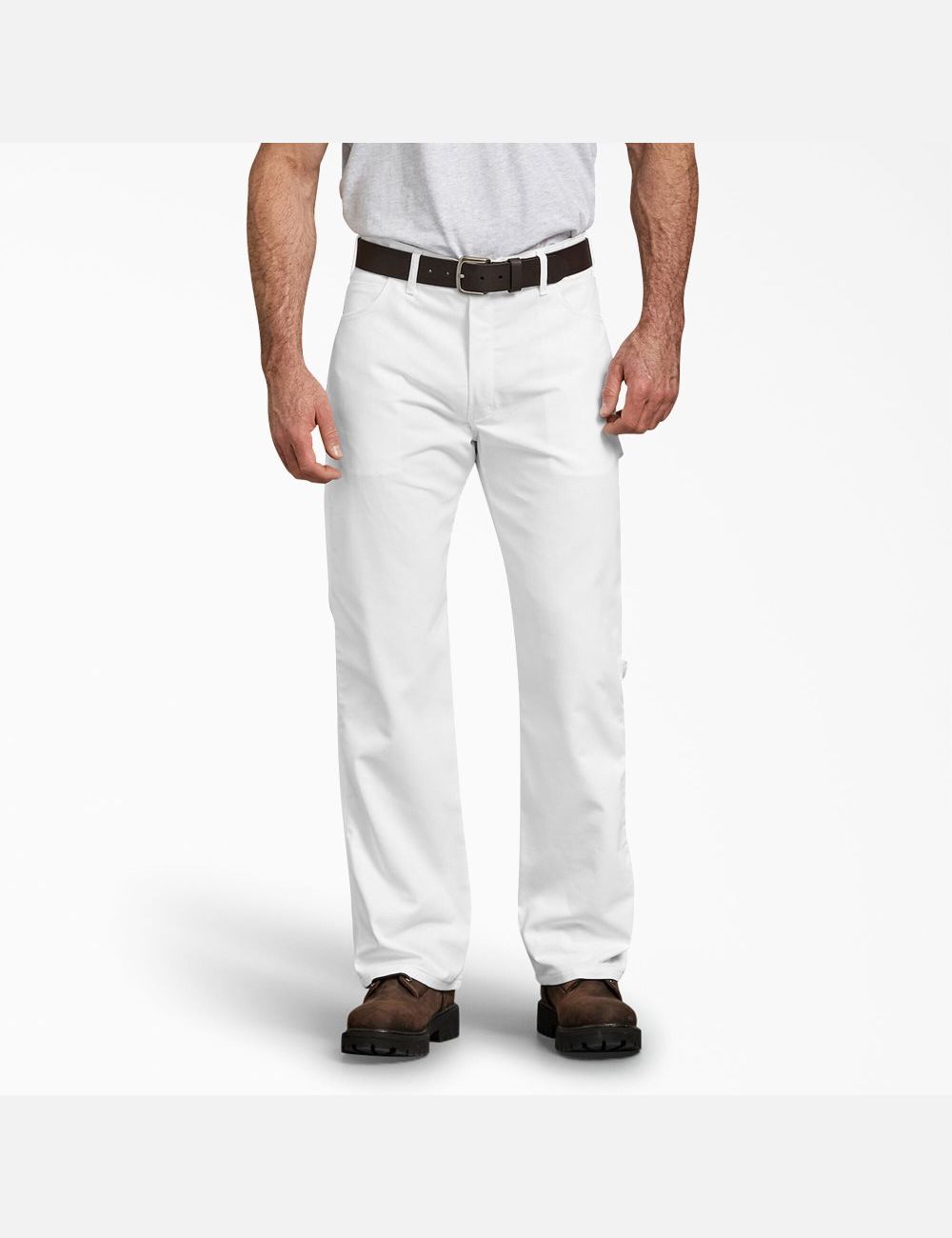 Pantalon De Travail Dickies FLEX Relaxed Fit Droit Leg Painters Blanche | 973AJFLVN