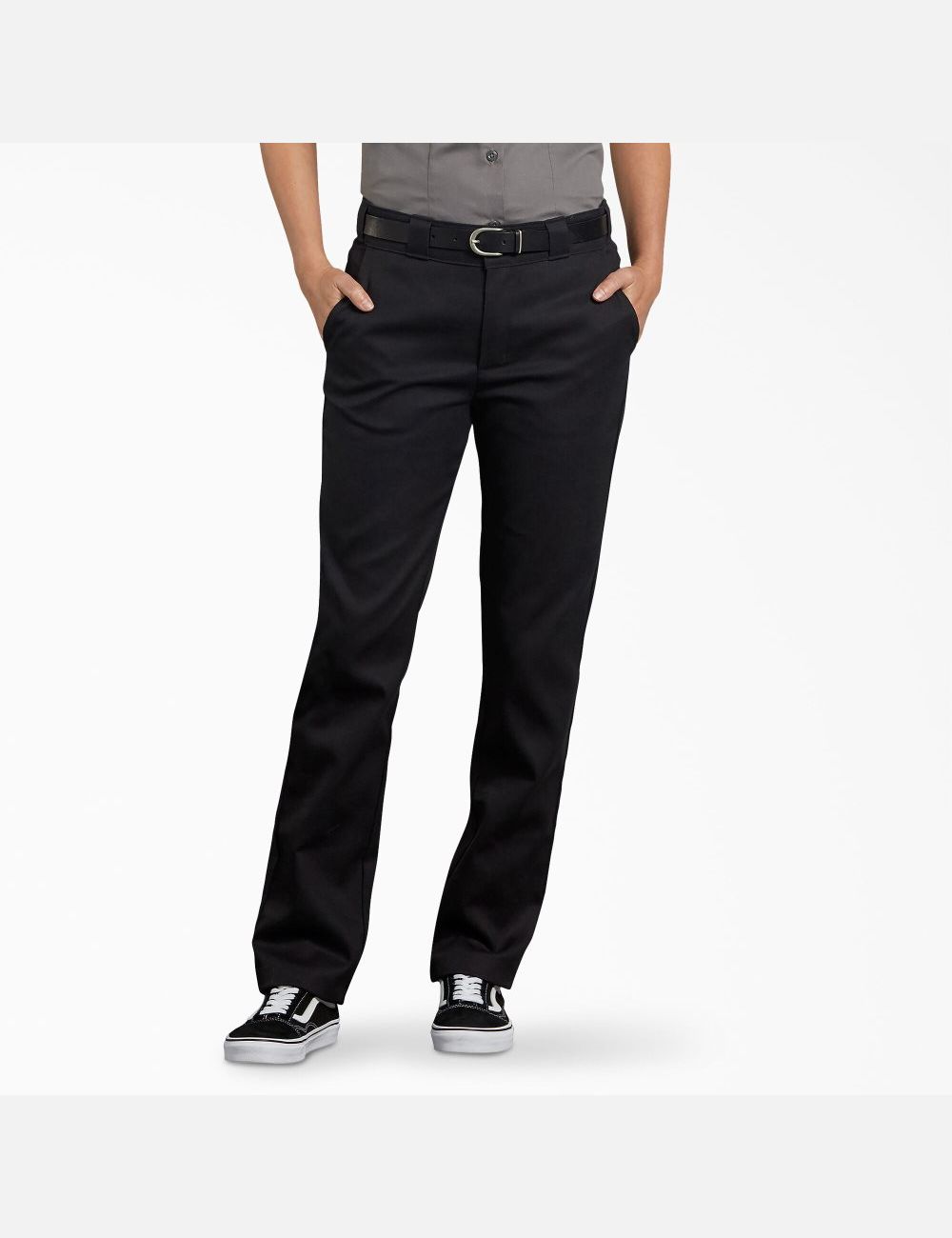 Pantalon De Travail Dickies FLEX Slim Fit Noir | 925SAJEIM