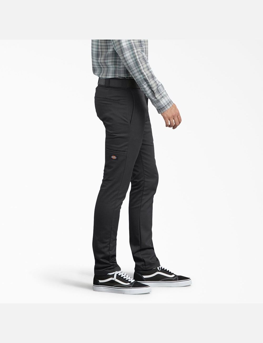 Pantalon De Travail Dickies Mince Fit Droit Leg Noir | 942QEOSCD