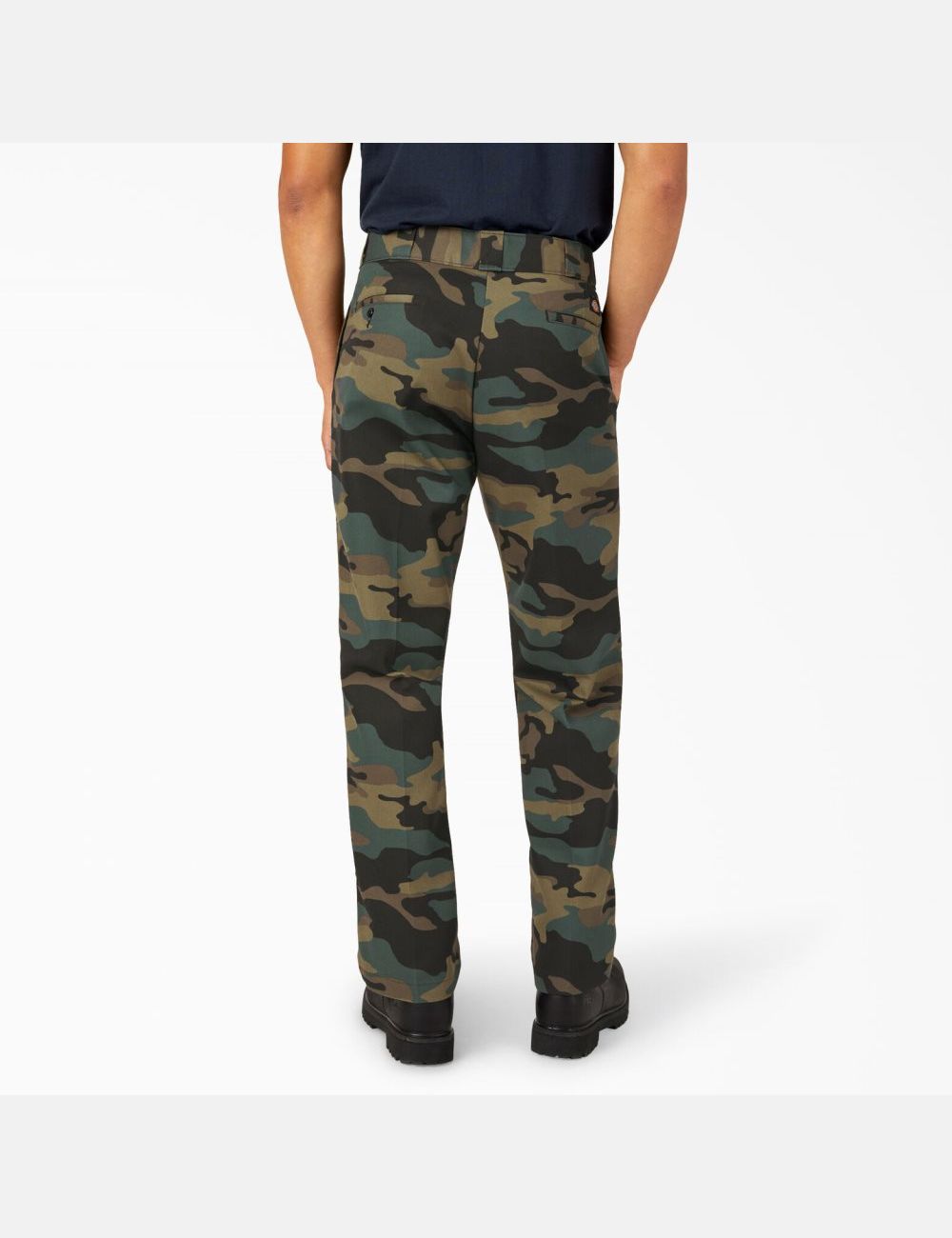 Pantalon De Travail Dickies Original 874 Vert Camouflage | 135YNTXAE