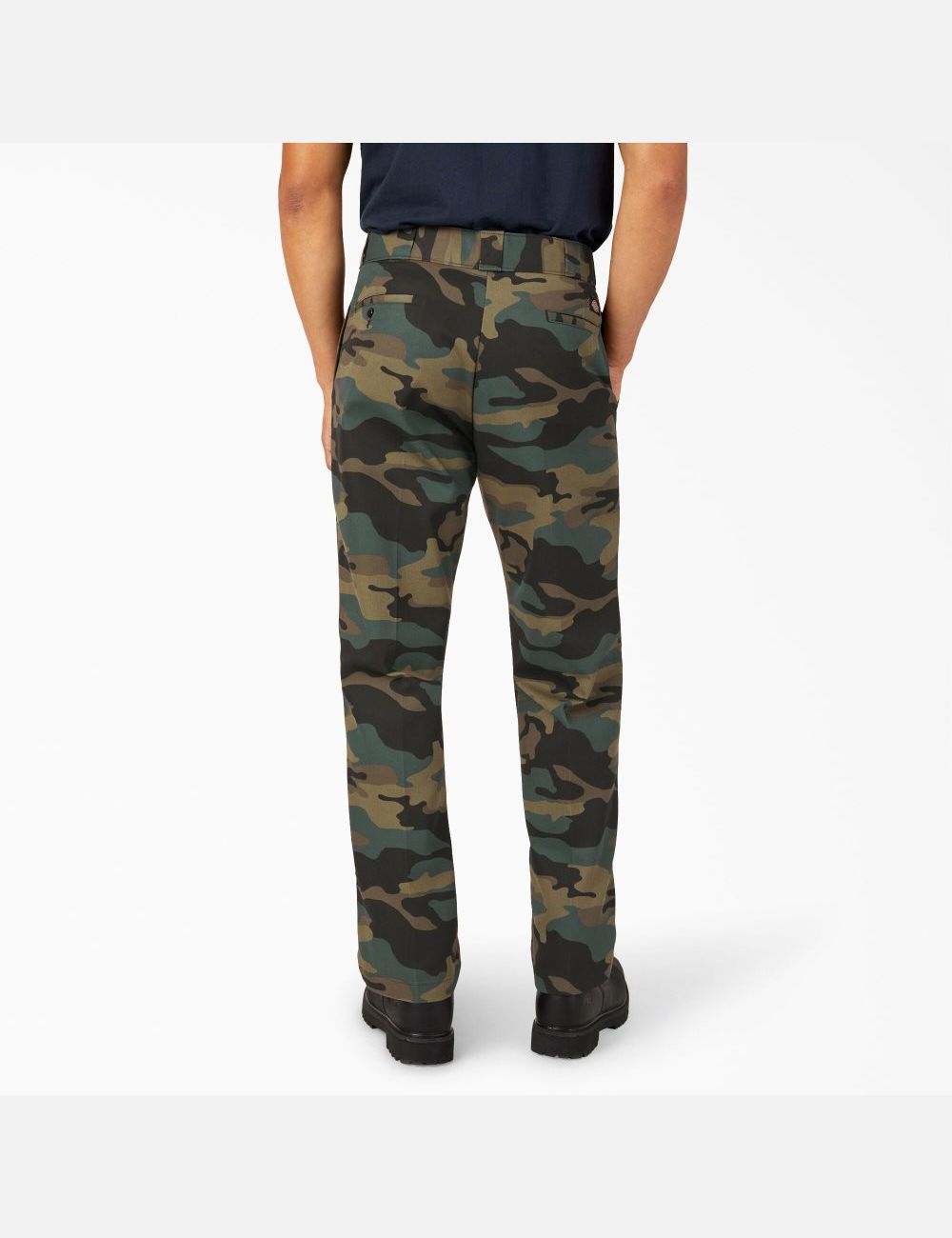 Pantalon De Travail Dickies Original 874 Vert Camouflage | 213ZRNDAF