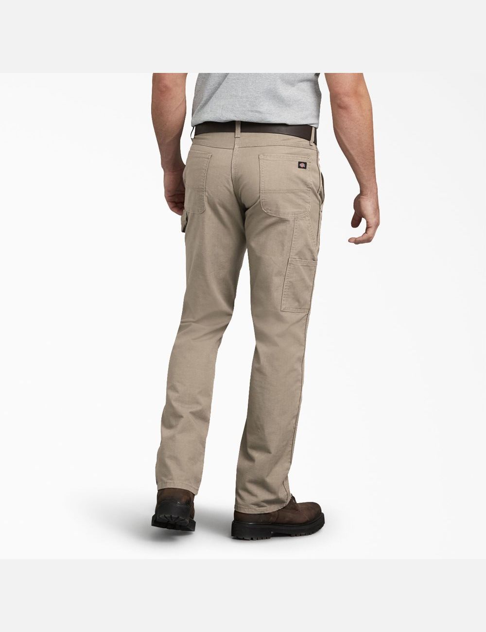 Pantalon De Travail Dickies Regular Fit Droit Leg Ripstop Carpenter Marron | 154QJHMZV