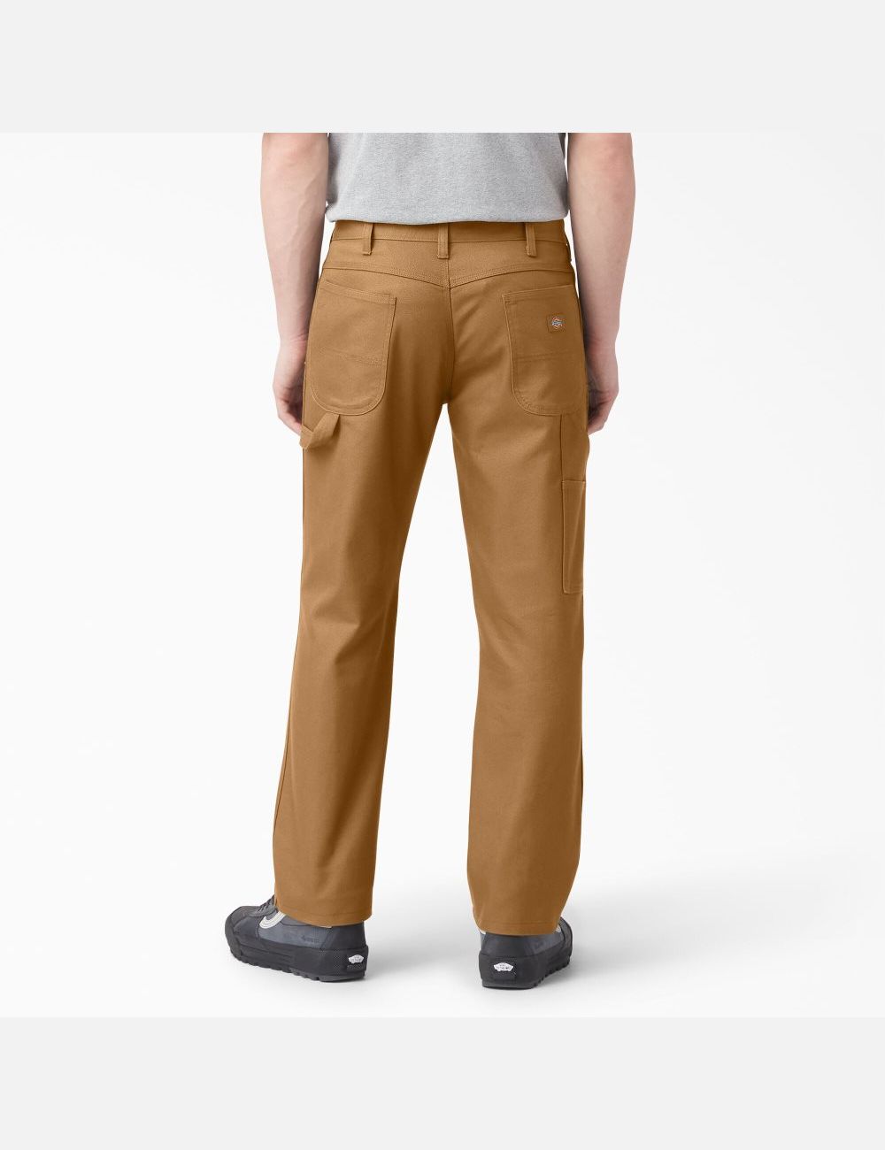 Pantalon De Travail Dickies Regular Fit Duck Carpenter Marron | 365JICXQT