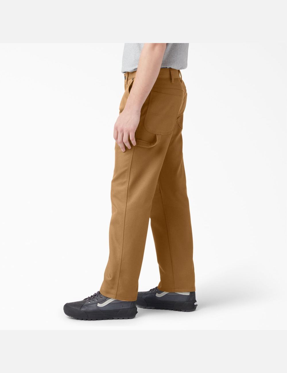 Pantalon De Travail Dickies Regular Fit Duck Carpenter Marron | 365JICXQT