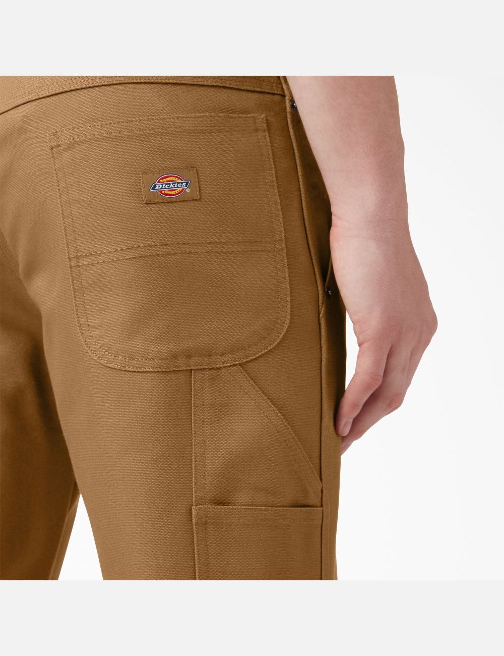 Pantalon De Travail Dickies Regular Fit Duck Carpenter Marron | 365JICXQT