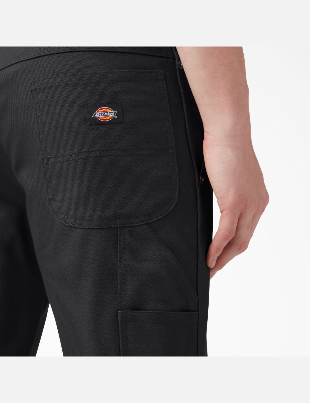 Pantalon De Travail Dickies Regular Fit Duck Carpenter Noir | 548ABYXRK