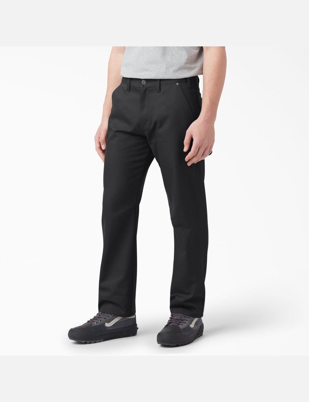 Pantalon De Travail Dickies Regular Fit Duck Carpenter Noir | 548ABYXRK