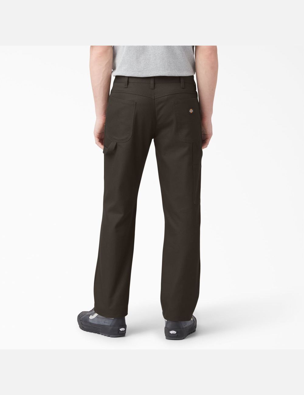 Pantalon De Travail Dickies Regular Fit Duck Carpenter Chocolat Marron | 859CIUOLA