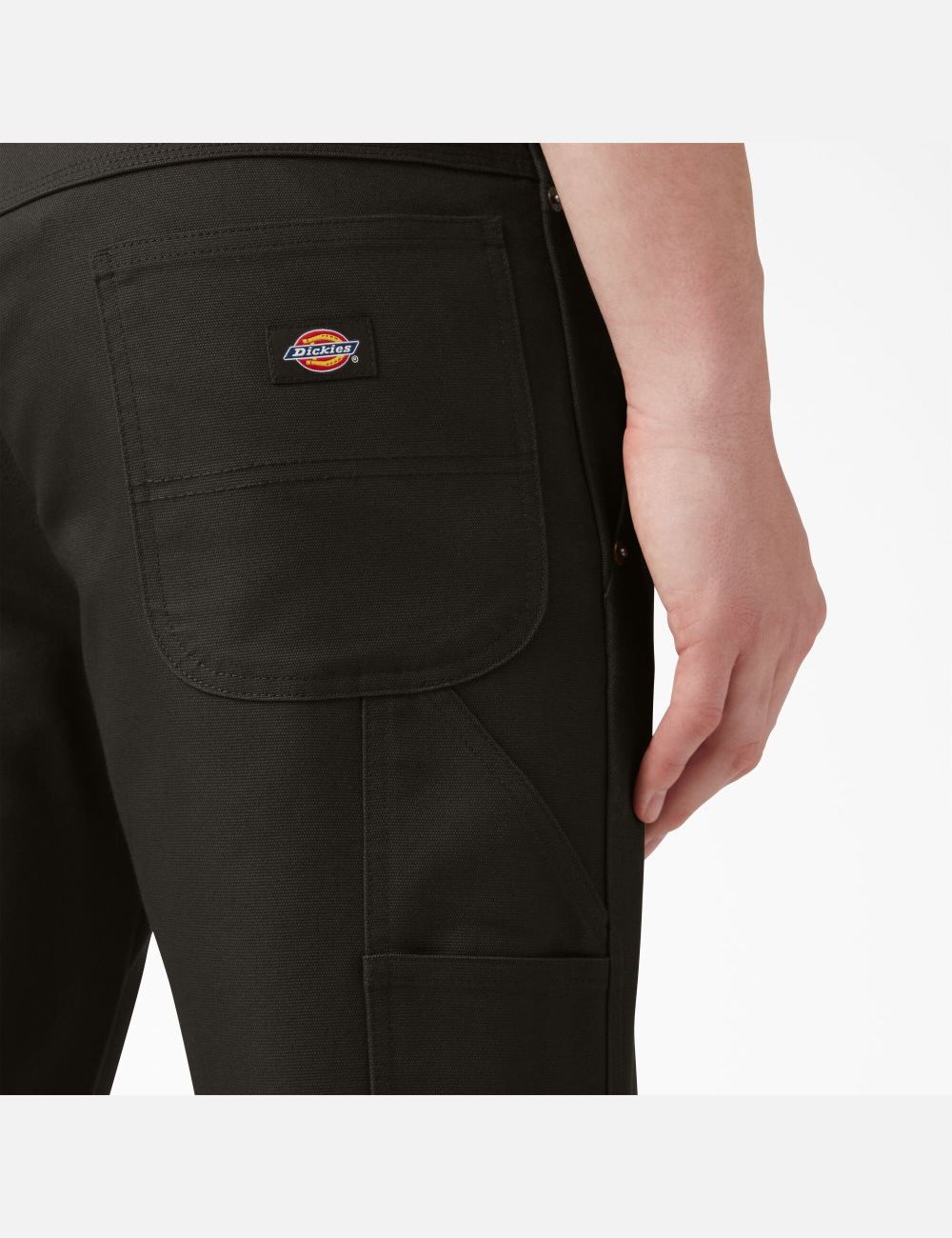 Pantalon De Travail Dickies Regular Fit Duck Carpenter Chocolat Marron | 859CIUOLA