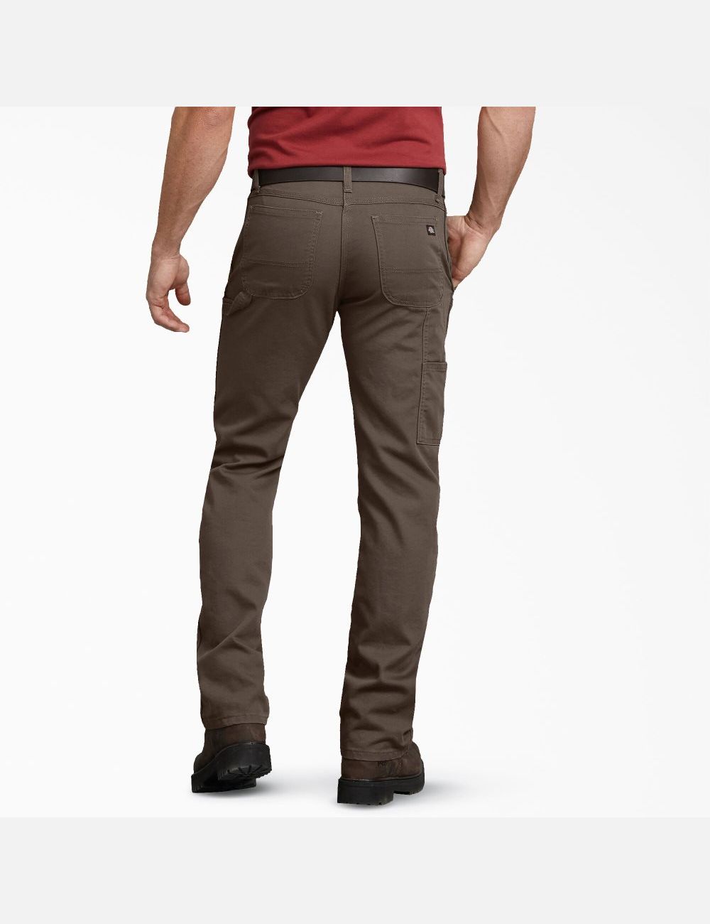 Pantalon De Travail Dickies Regular Fit Droit Leg Duck Carpenter Marron Clair | 867UEBKTO