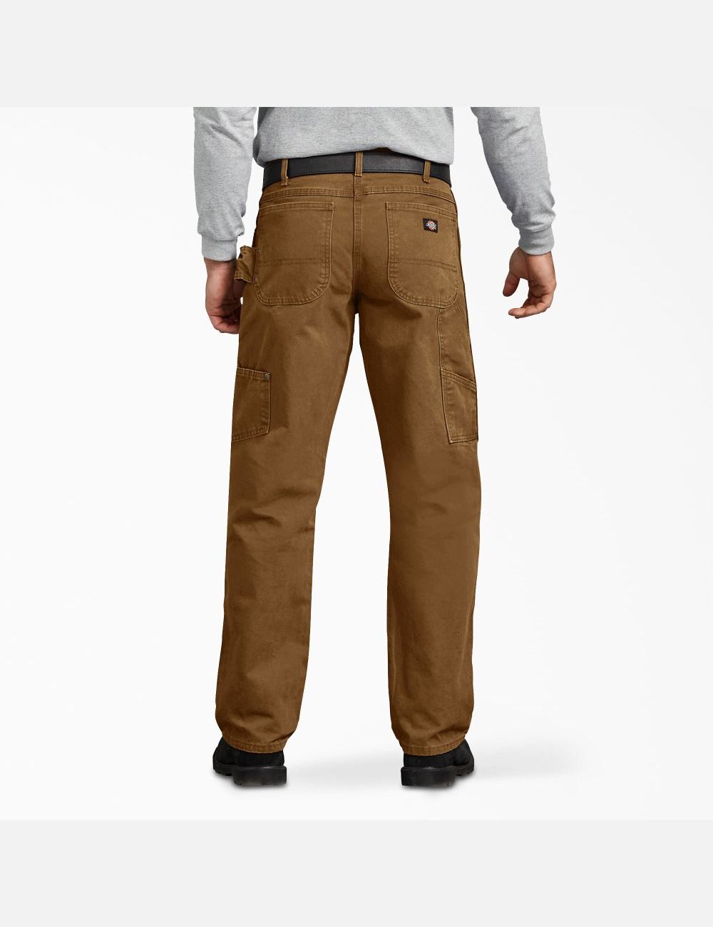 Pantalon De Travail Dickies Relaxed Fit Droit Leg Sanded Duck Carpenter Marron | 046OTSVLP