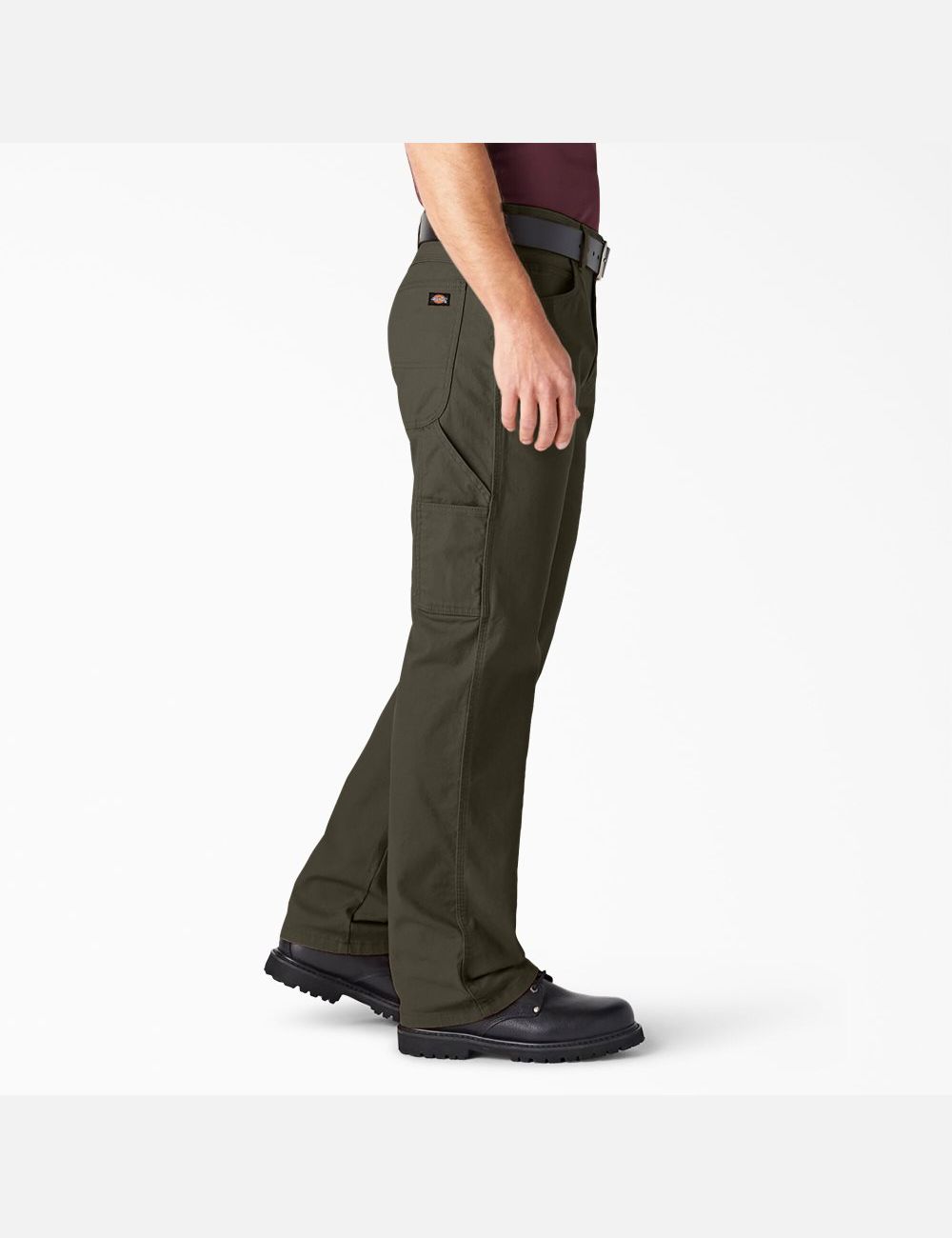 Pantalon De Travail Dickies Relaxed Fit Droit Leg Heavyweight Duck Carpenter Vert | 125CWGIKT