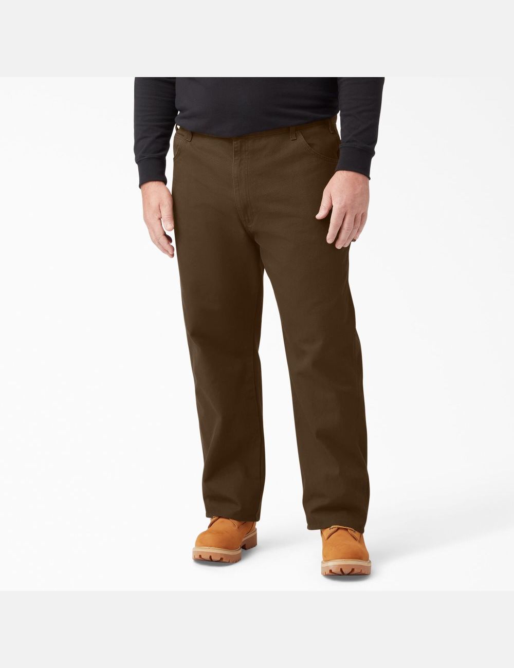 Pantalon De Travail Dickies Relaxed Fit Droit Leg Heavyweight Duck Carpenter Marron | 213TZRKUS