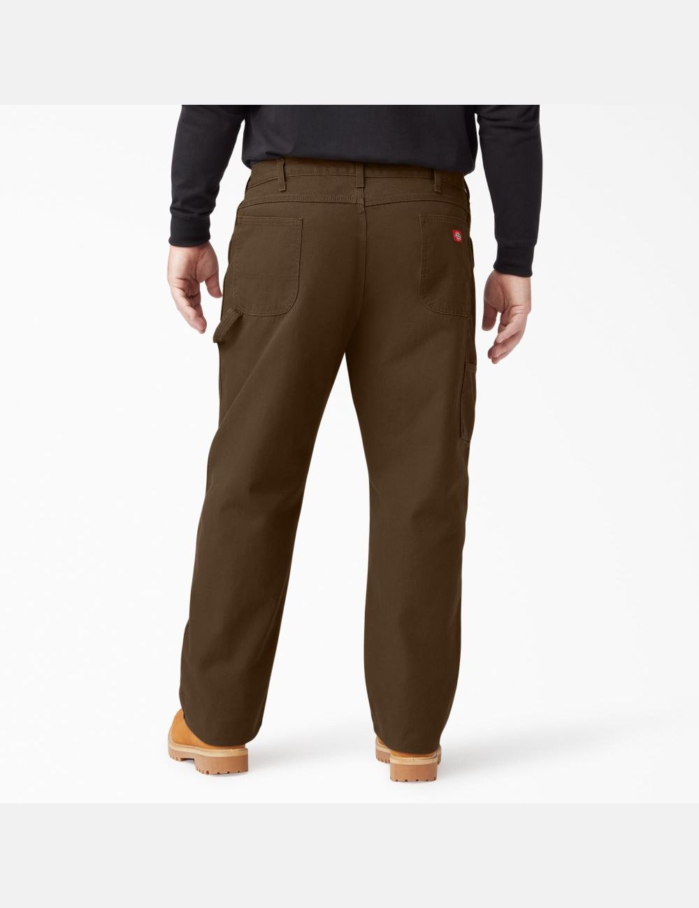 Pantalon De Travail Dickies Relaxed Fit Droit Leg Heavyweight Duck Carpenter Marron | 213TZRKUS