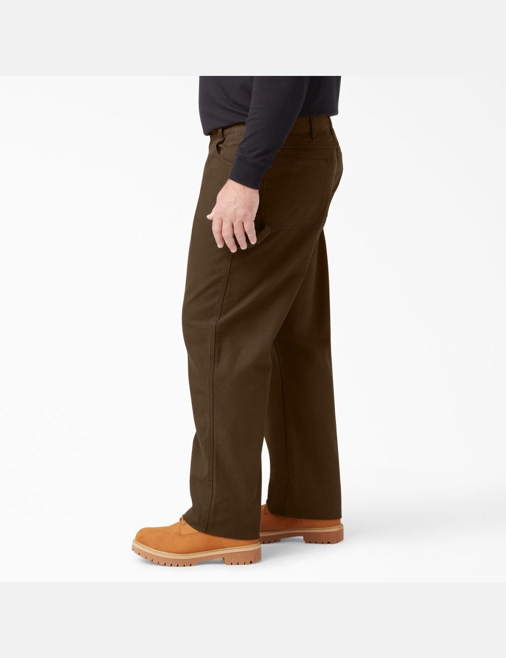 Pantalon De Travail Dickies Relaxed Fit Droit Leg Heavyweight Duck Carpenter Marron | 213TZRKUS