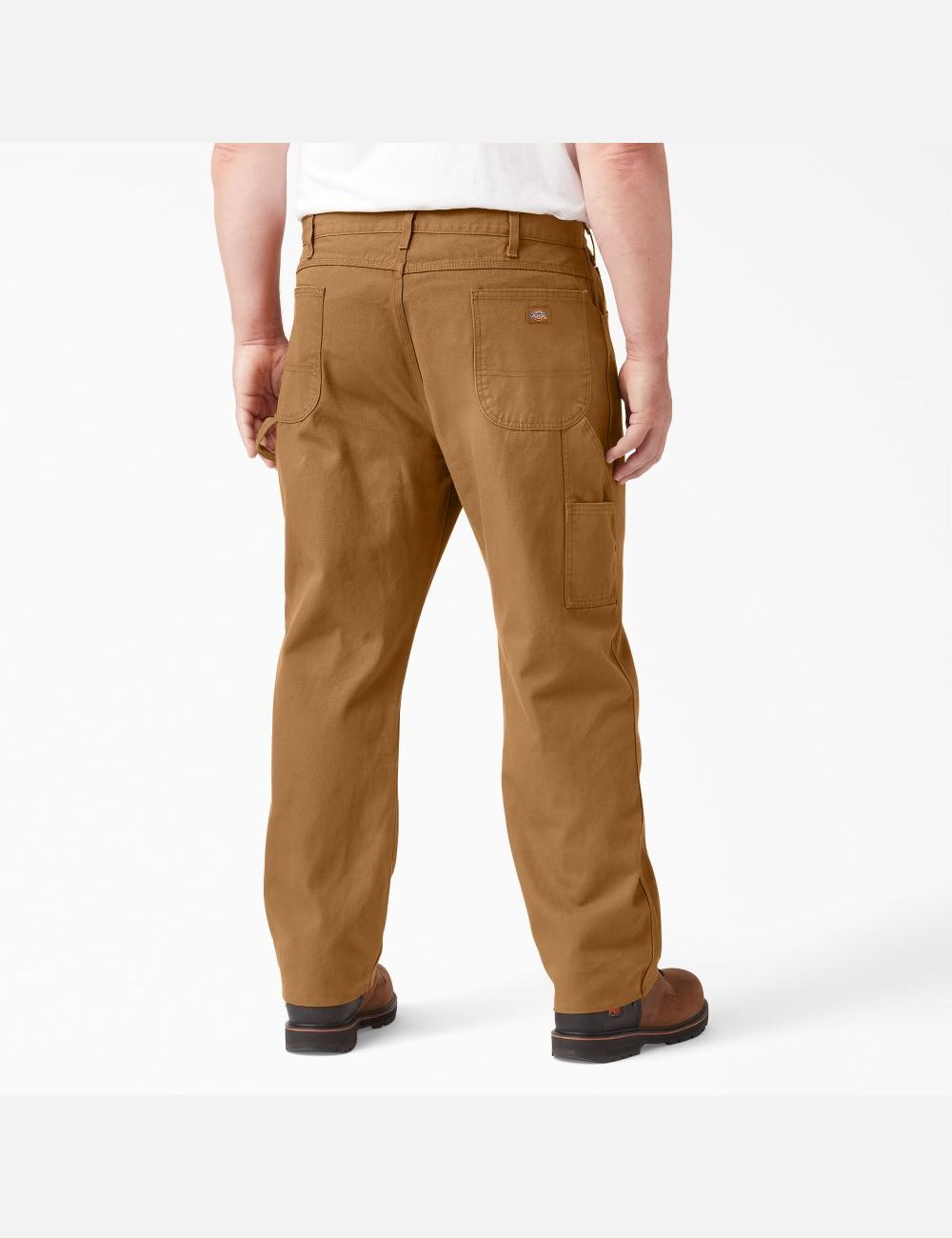 Pantalon De Travail Dickies Relaxed Fit Droit Leg Heavyweight Duck Carpenter Marron | 874GZEMOY