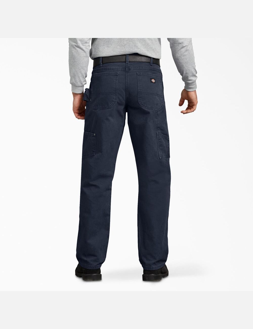 Pantalon De Travail Dickies Relaxed Fit Droit Leg Sanded Duck Carpenter Bleu Marine | 891LTDKNG