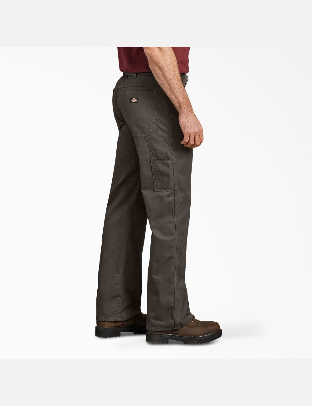 Pantalon De Travail Dickies Relaxed Fit Droit Leg Duck Carpenter Vert Olive Vert | 903QZHKCY