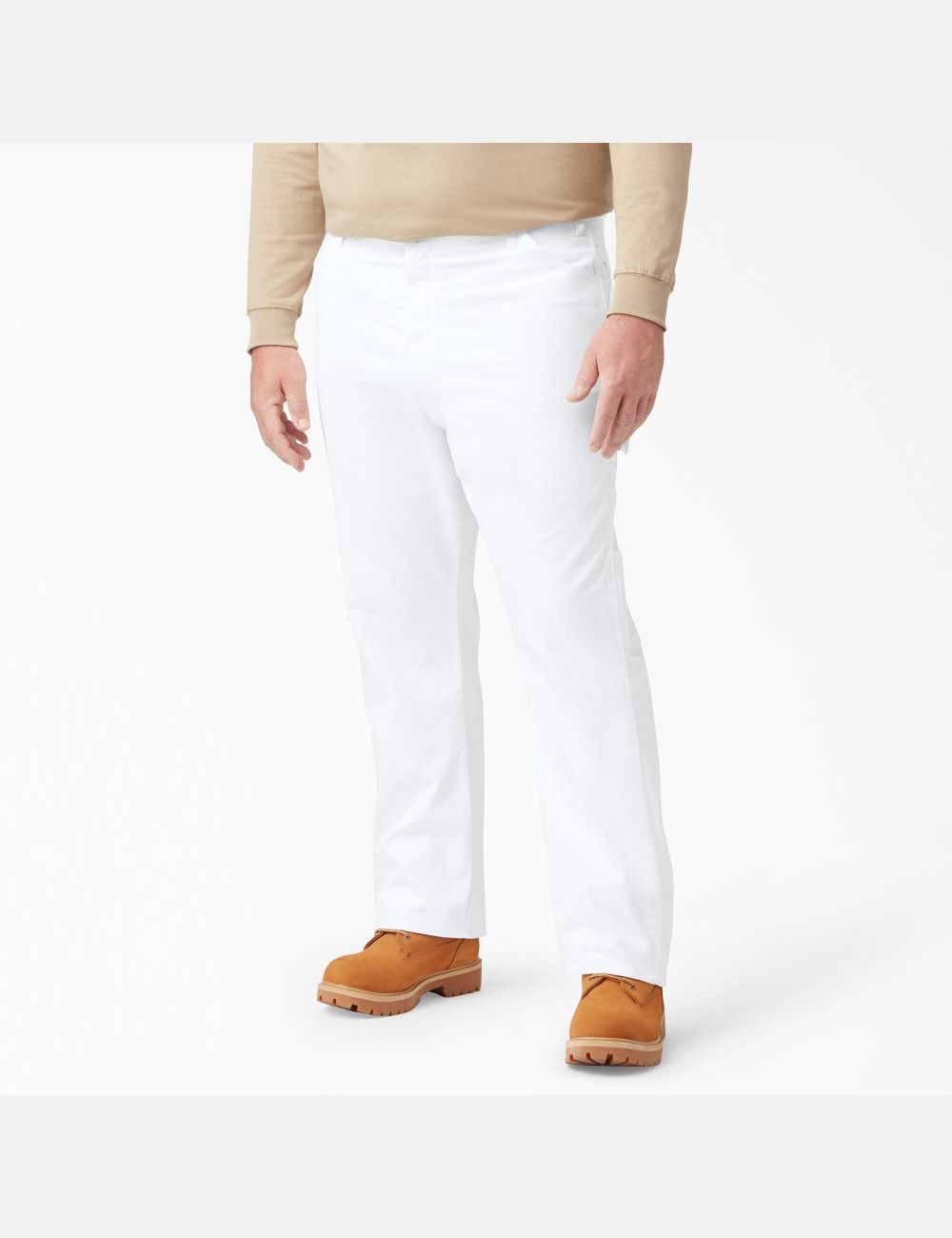 Pantalon De Travail Dickies Relaxed Fit Droit Leg Painters Blanche | 941BJSCKZ