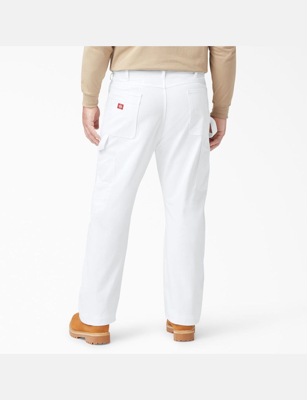 Pantalon De Travail Dickies Relaxed Fit Droit Leg Painters Blanche | 941BJSCKZ