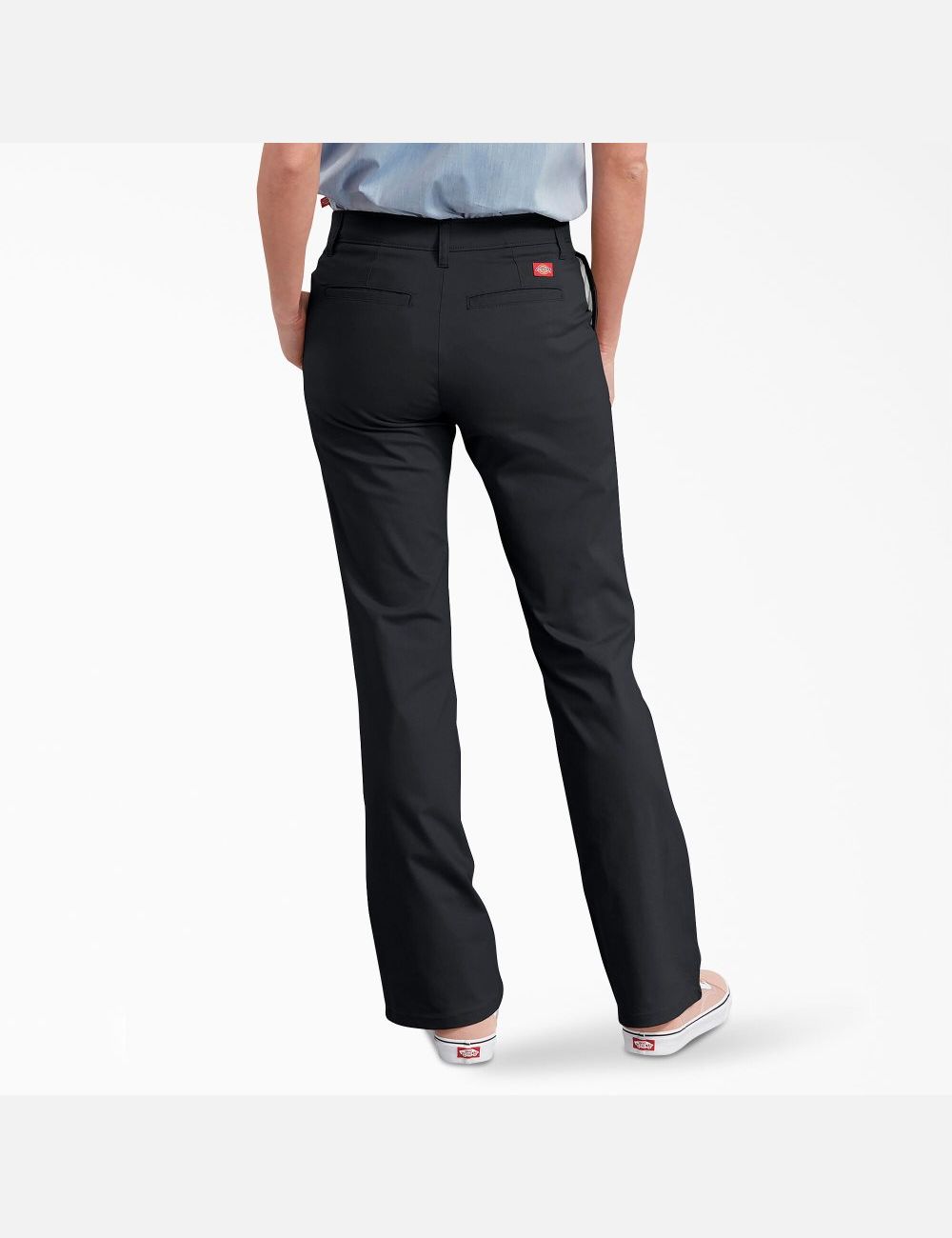 Pantalon De Travail Dickies Slim Fit Bootcut Noir | 238ZHFGQX