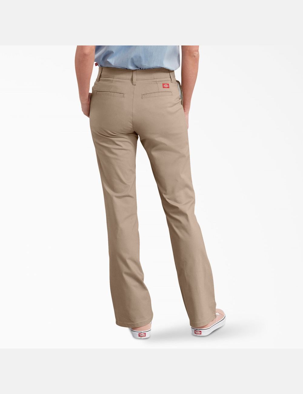 Pantalon De Travail Dickies Slim Fit Bootcut Marron | 824EIAPXU