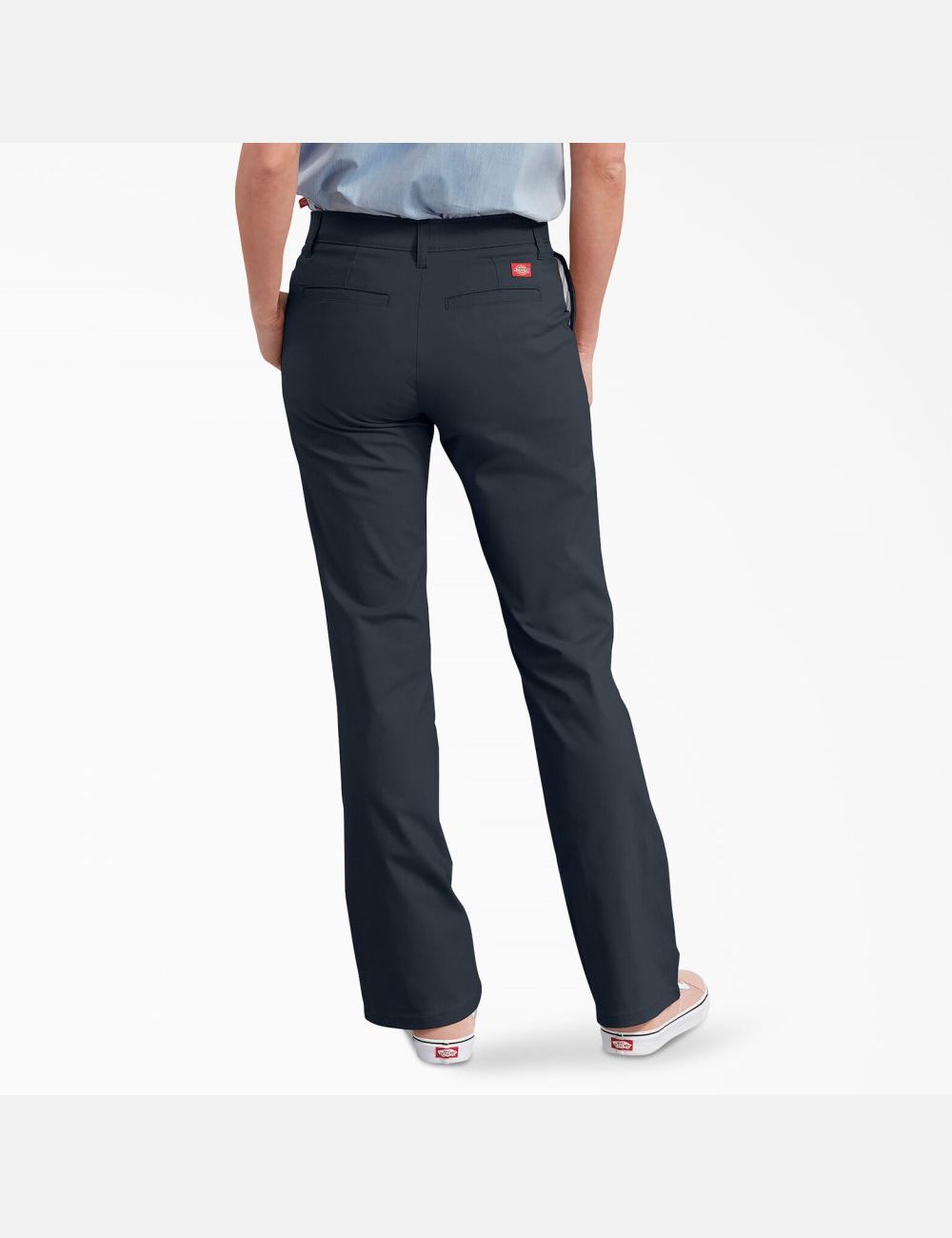 Pantalon De Travail Dickies Slim Fit Bootcut Bleu Marine | 892ZWESMG