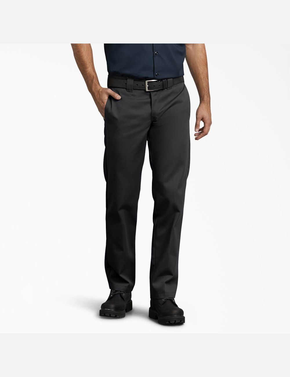 Pantalon De Travail Dickies Slim Fit Droit Leg Noir | 240VBYWUR