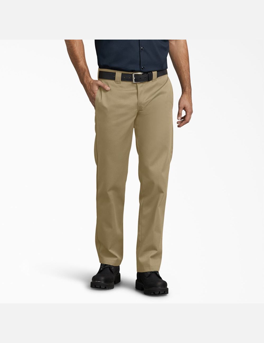 Pantalon De Travail Dickies Slim Fit Droit Leg Kaki | 260JCAKZH