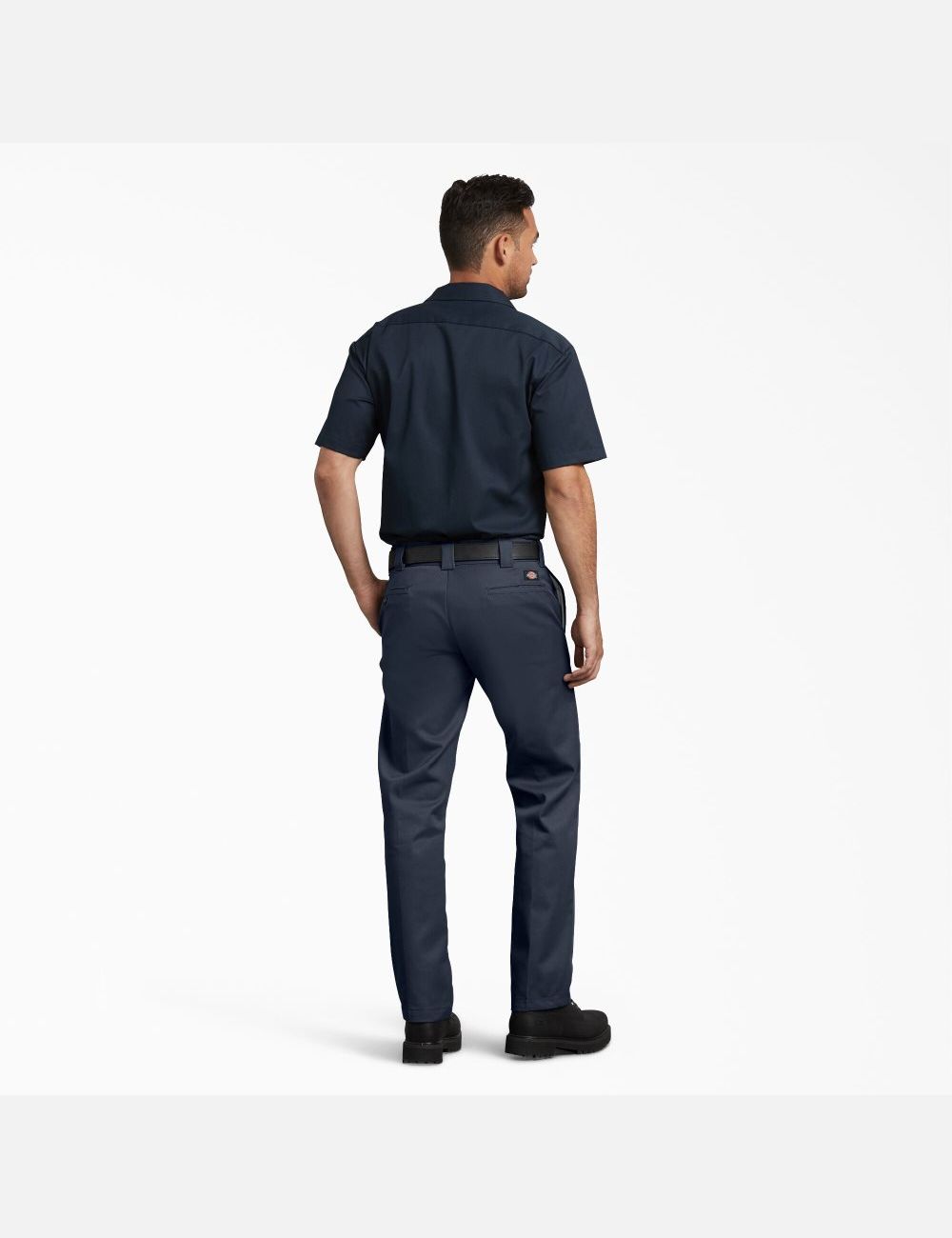 Pantalon De Travail Dickies Slim Fit Droit Leg Bleu Marine | 314PAJHSL