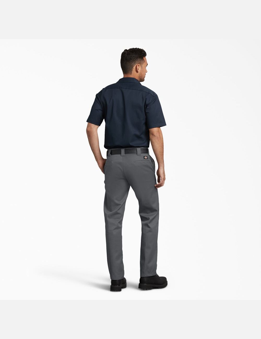 Pantalon De Travail Dickies Slim Fit Droit Leg Grise | 839ATPDXI