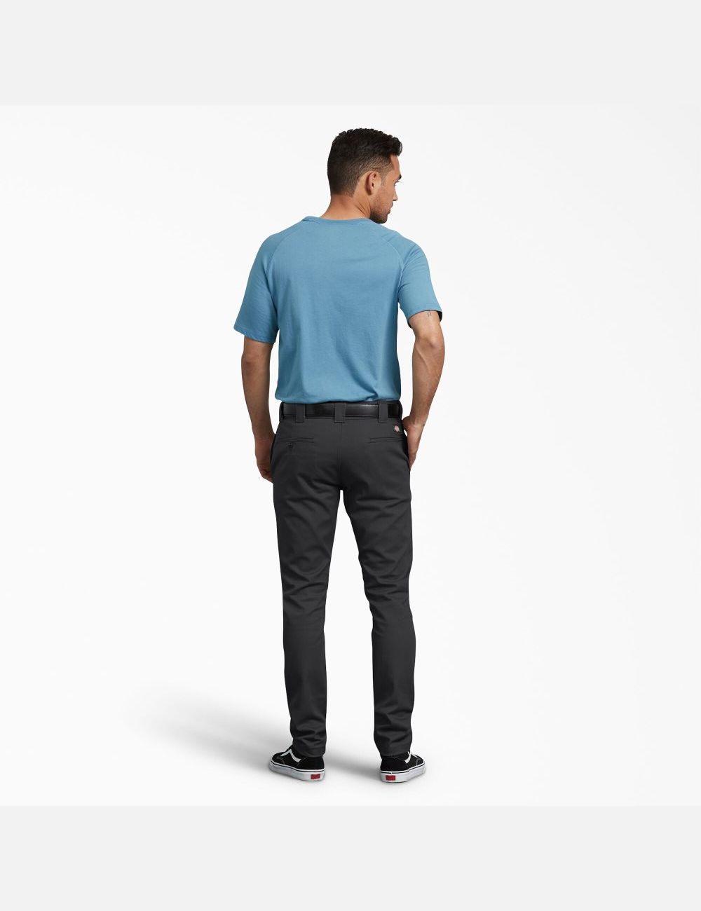 Pantalon De Travail Dickies Slim Fit Mince Leg Twill Noir | 583JIKTMA