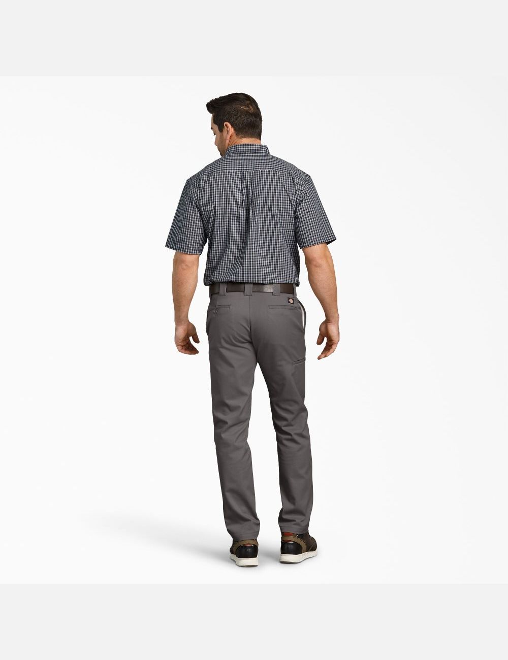 Pantalon De Travail Dickies Slim Fit Taper Leg Multi-Use Pocket Grise | 129LTSMKD