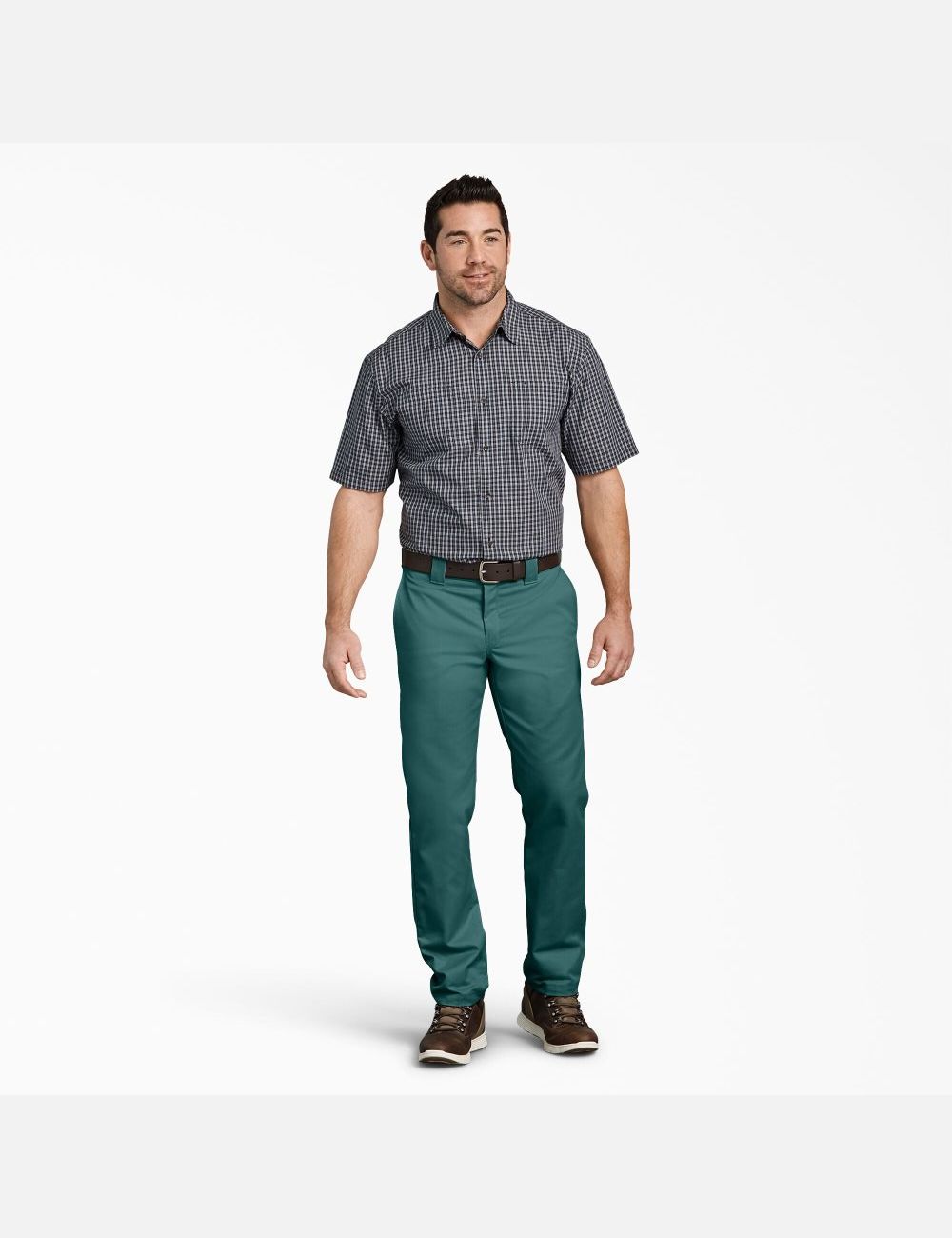 Pantalon De Travail Dickies Slim Fit Taper Leg Multi-Use Pocket Vert | 462WNCOLS