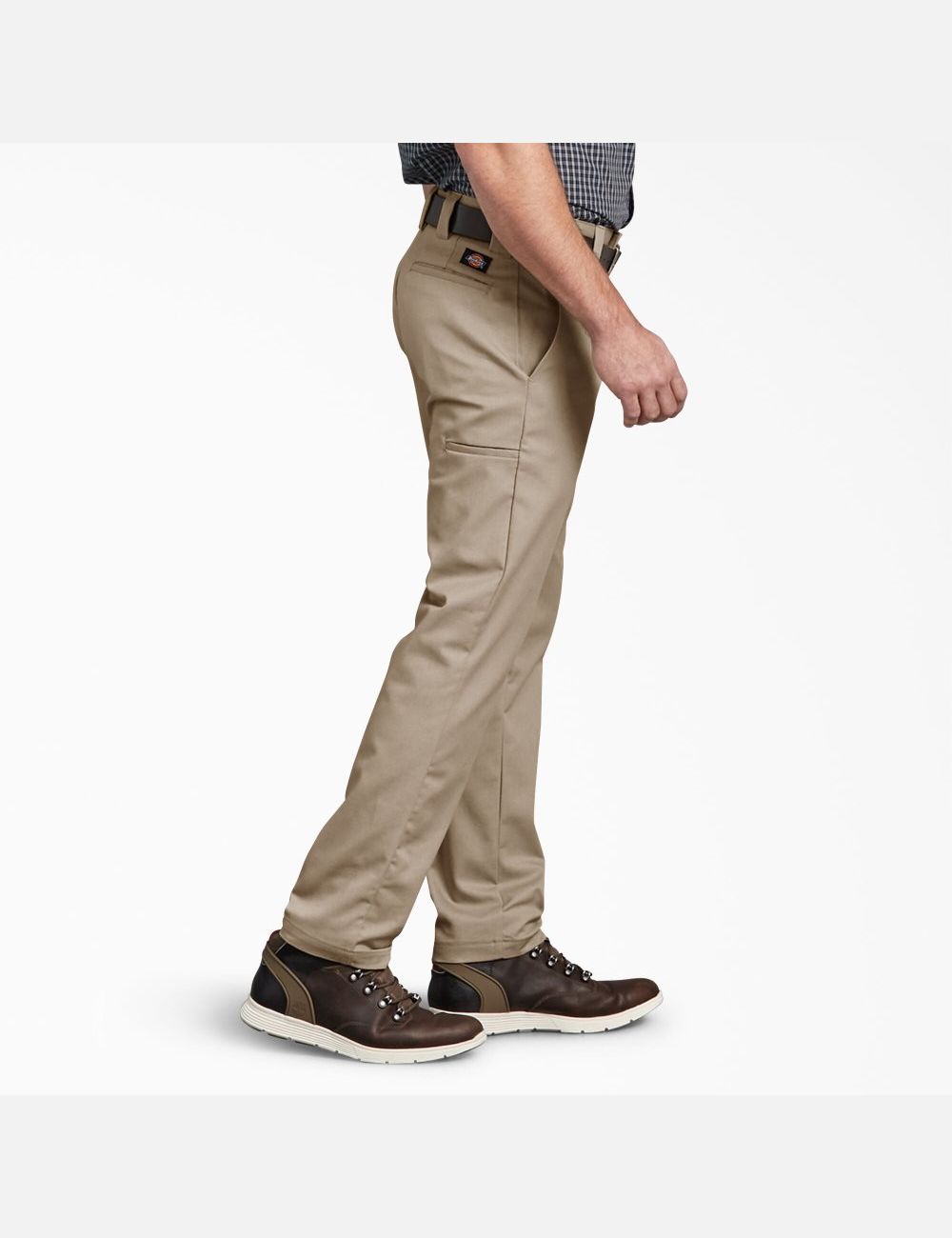 Pantalon De Travail Dickies Slim Fit Taper Leg Multi-Use Pocket Marron | 491PFXNHA