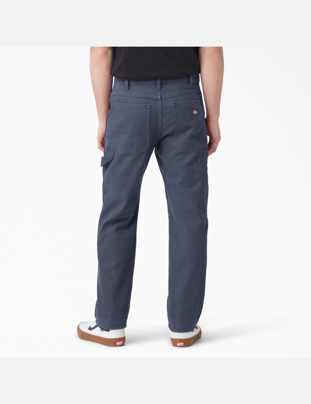 Pantalon De Travail Dickies Stonewashed Duck Carpenter Bleu Marine | 206JZRSPU