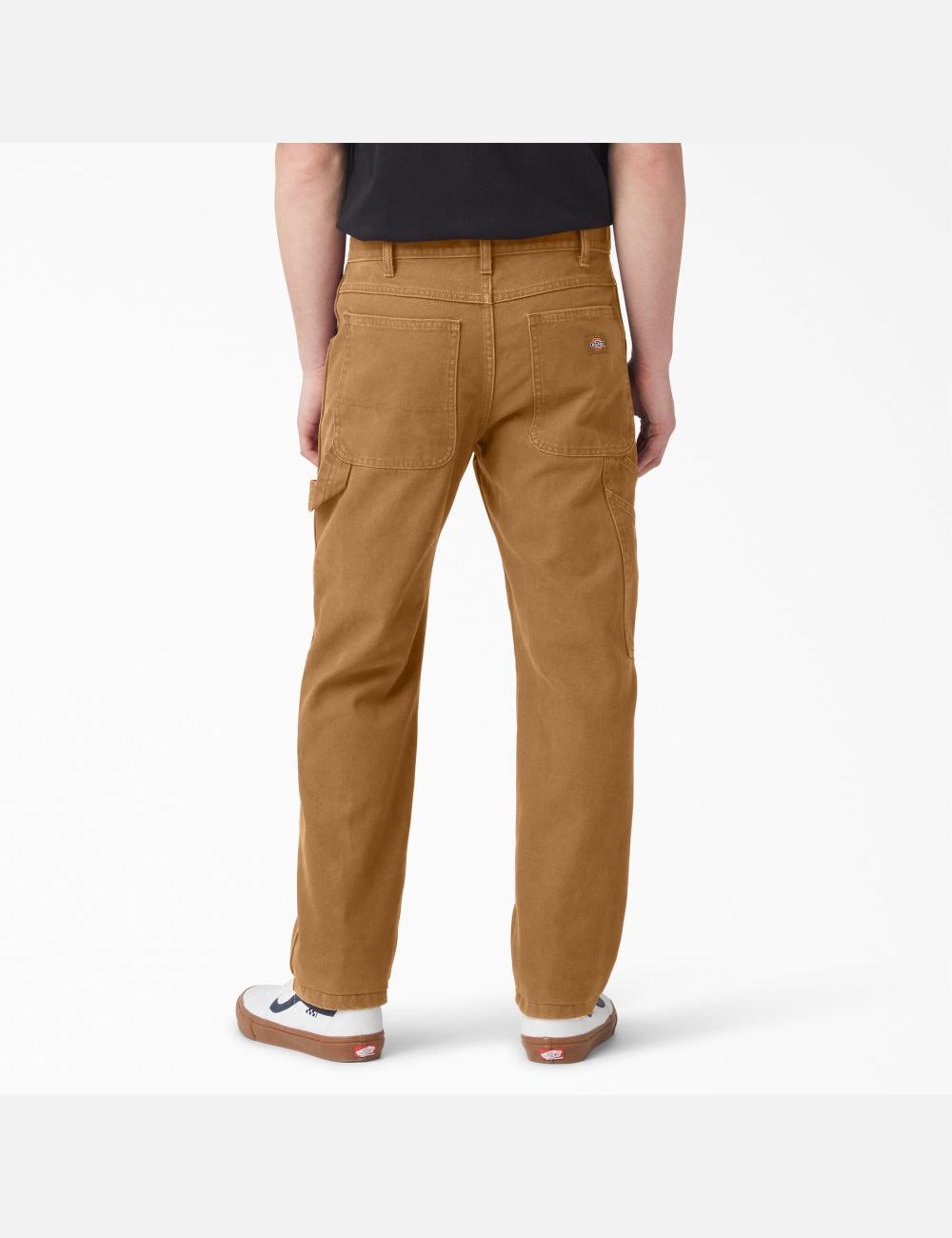 Pantalon De Travail Dickies Stonewashed Duck Carpenter Marron | 280POJEVS