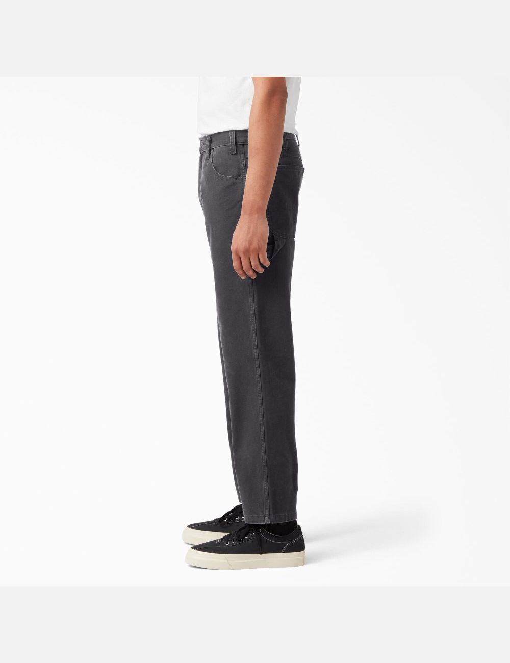 Pantalon De Travail Dickies Stonewashed Duck Carpenter Noir | 681EBUFNH