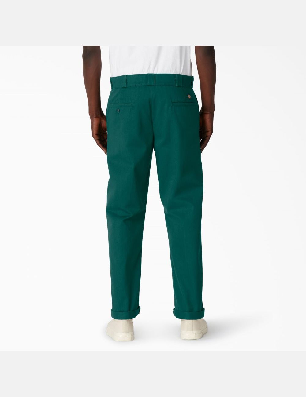 Pantalon De Travail Dickies Twill Cuffed Vert | 815MDRIJY