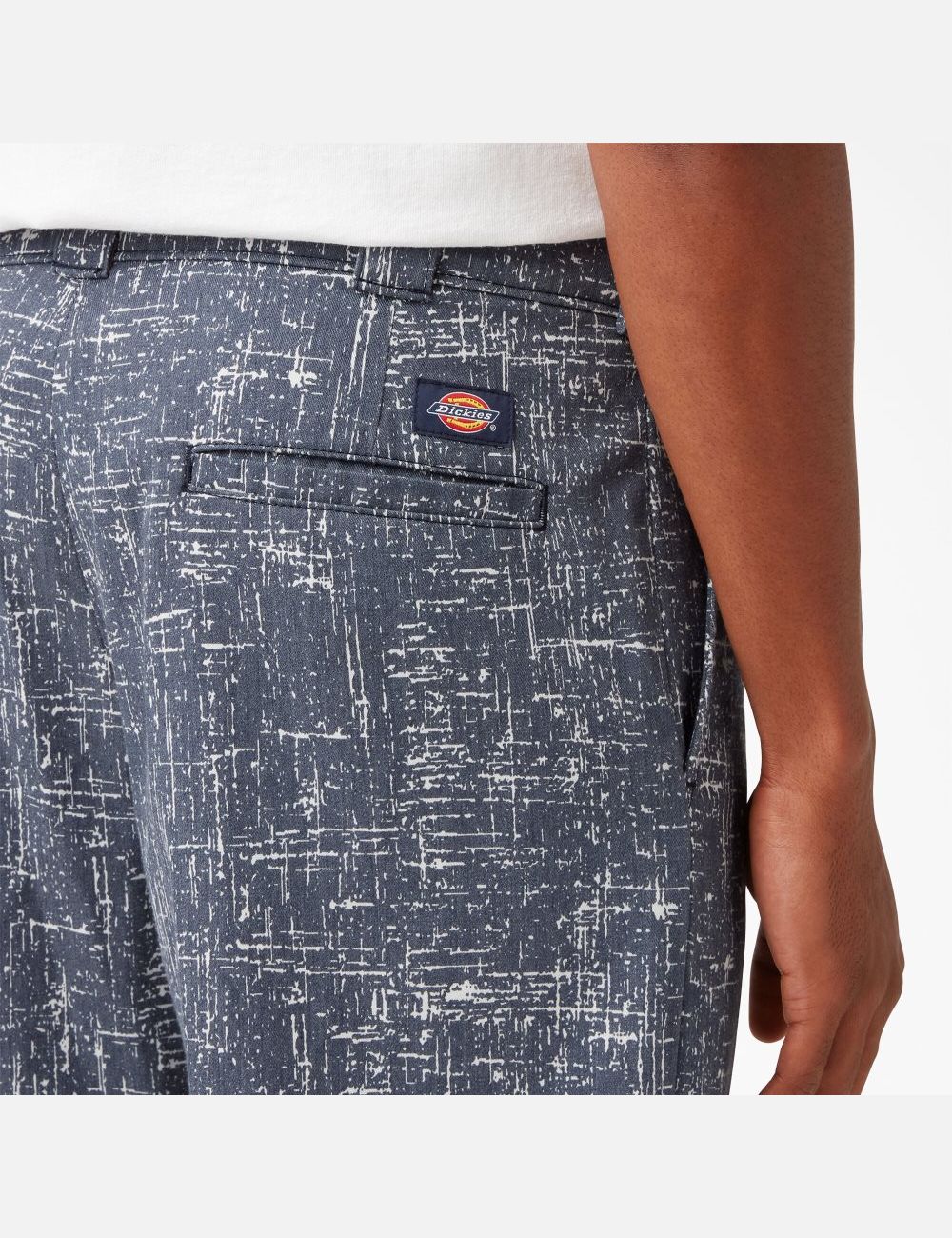 Pantalon De Travail Dickies Twill Cuffed Bleu Marine | 902INODAP