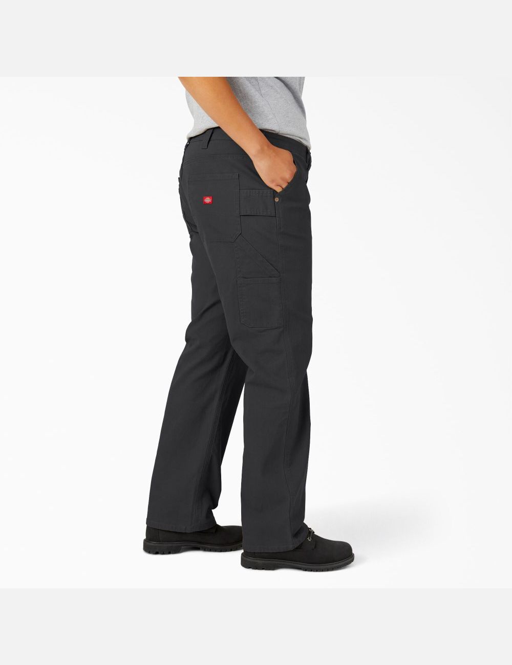 Pantalon Dickies Plus Duck Carpenter Noir | 270IXDAJO