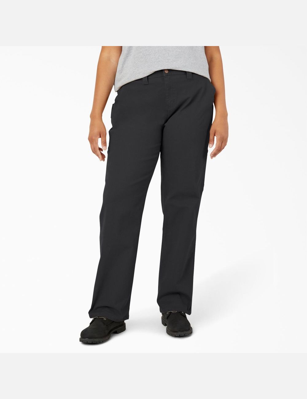 Pantalon Dickies Plus Duck Carpenter Noir | 270IXDAJO