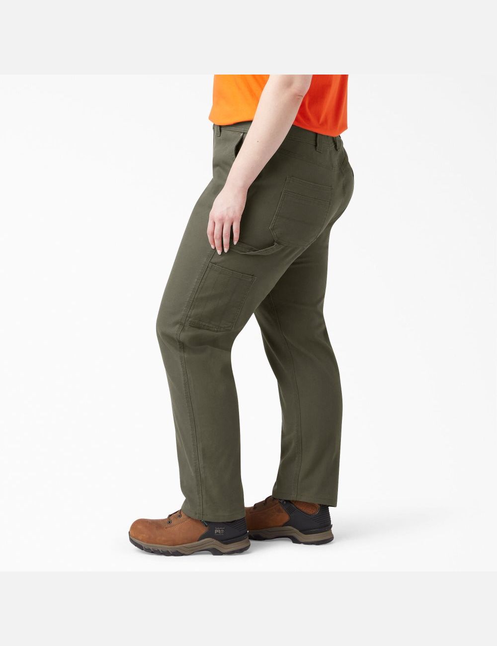 Pantalon Dickies Plus Duck Carpenter Vert | 875DEBSNF