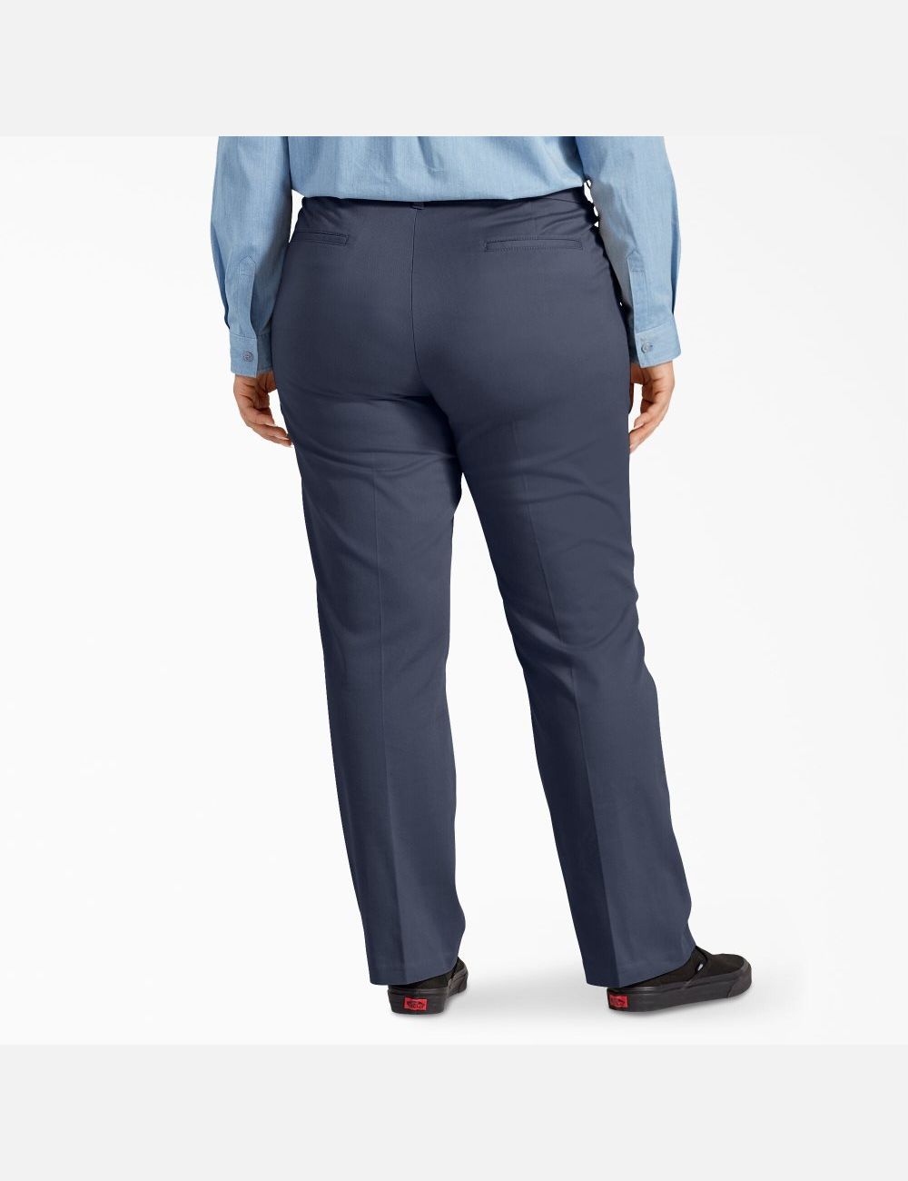 Pantalon Dickies Plus Perfect Shape Bleu Marine | 261JRTQHW